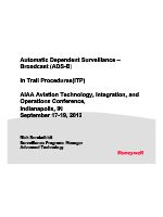Automatic Dependent Surveillance – Broadcast (ADS-B) In Trail Procedures(ITP).pdf