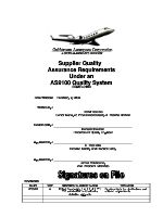 Supplier Quality Assurance Requirements Under an AS9100 Quality System.pdf