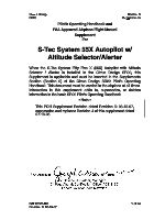 Pilot’s Operating Handbook and FAA Approved Airplane Flight Manual Supplement For S-Tec System 55X Autopilot wAltitude SelectorAlerter.pdf