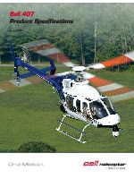 贝尔407直升机产品规格 Bell 407 Product Specifications 2012.pdf