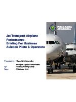 Jet Transport Airplane Performance - Briefing For Business Aviation Pilots & Operators.pdf